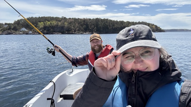 Denis og Anna i Norge